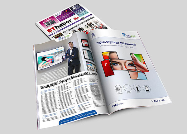 Digital Signage Çözümlerimizi BT Haber’e Anlattı