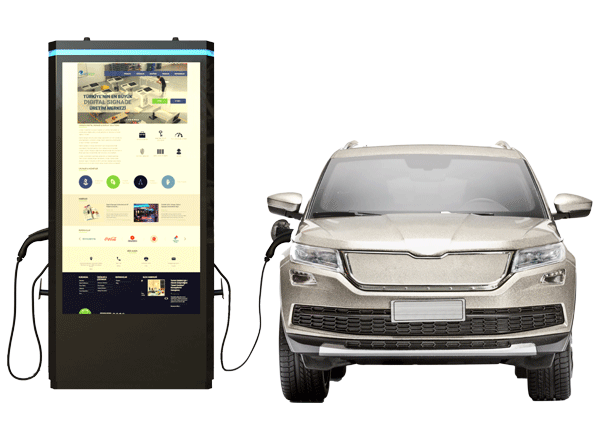 Unisign VACS550XA, EV Şarj Cihazı – AC Model Kiosk